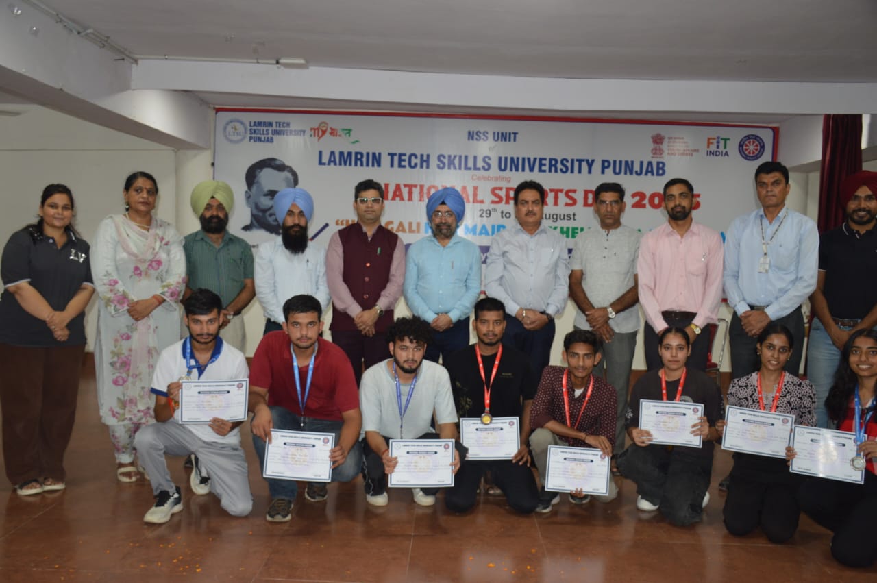 National Sports Day organized to commemorate the 120th birth anniversary of Major Dhyan Chand.